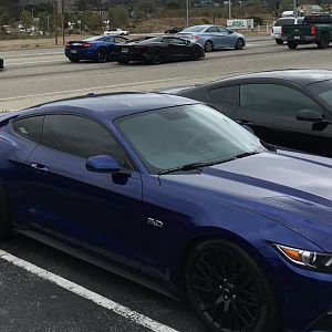 A very Malibu background :P
Pacific Coast Highway
Mustangs on Mulholland - 10/18/15