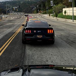 Mustangs on Mulholland - 10/18/15