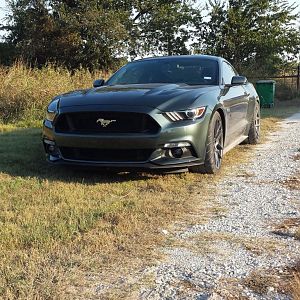 Guard 2015 Mustang GT Premium (Auto, Velgen VMB5 Wheels, Ford Racing Springs, Ford Racing Touring Axleback Exhaust)