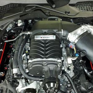Supercharger install