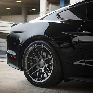 2015 MUSTANG VELGEN WHEELS VMB7 GUNMETAL 6