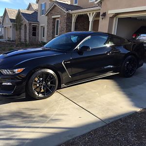 Amazing what a good wax can do for a black car