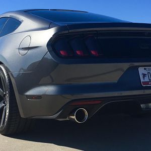 Flowmaster 44series mufflers, x-pipe w/ resonator delete