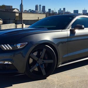 Black 5.0 emblems
