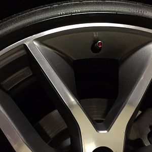Tire valve caps (I change em up: black crowns, skulls, etc)