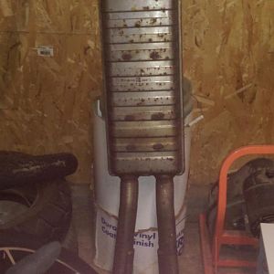 top side of removed Ecoboost resonator