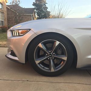 finished GT front brakes