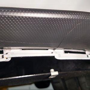 Front bumper damage