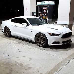 gas station