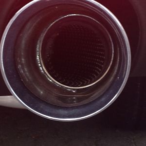 Magnaflow tip misalignment
