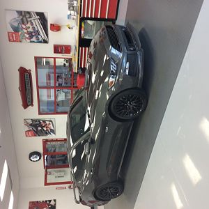 Dark Knight Mustang by @andersoncomposites