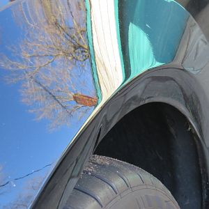 Bent from tow strap