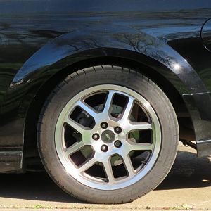 On BMR GT500 handling springs (rear as shimmed, web)