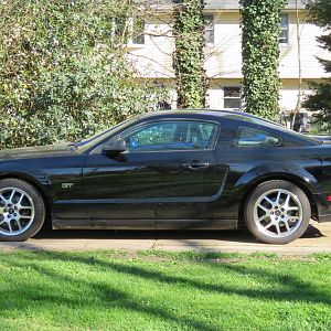 On BMR GT500 handling springs (rear shimmed, web)