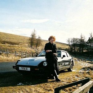Windblown and chilly in the Glen Prosen with my ca