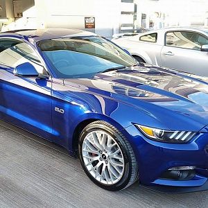 My new GT after its G3 Glasscoat finish