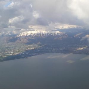 Landing in Salt Lake City