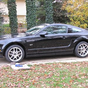 Stock height with GT500 wheels and front tire size