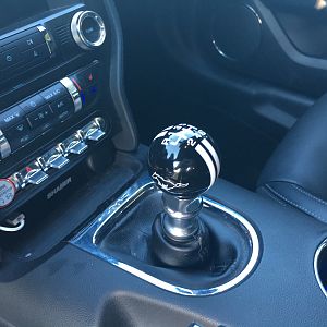 New shift knob