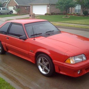 My first love. My 89 GT. Bought this one already modded but unfortunately it met an untimely demise... Only had her a few months. But this was a real