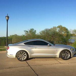 Mustang side