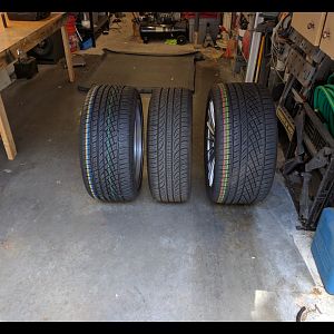 HRE FF15 20x10F 275/35 Conti DWS06 - 20x11R 315/35 Conti DWS06