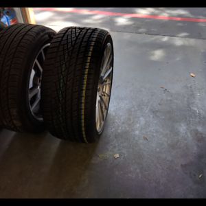 HRE FF15 20x10F 275/35 Conti DWS06 - 20x11R 315/35 Conti DWS06