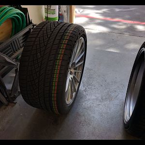 HRE FF15 20x10F 275/35 Conti DWS06 - 20x11R 315/35 Conti DWS06