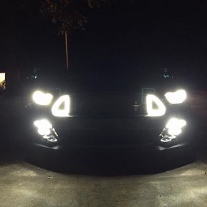 RTR grille w/ lights, Raxiom turn signal LED's