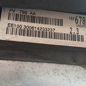 Engine sticker