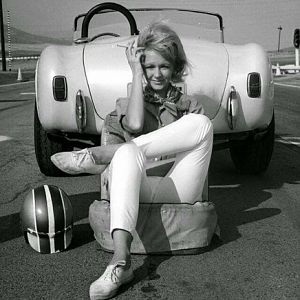 The 1st Cobra and Carroll Shelby's secretary Terry Bagley
