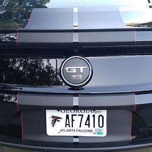 50 Years GT badge