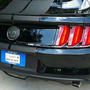 2015 Mustang 50 Years rear