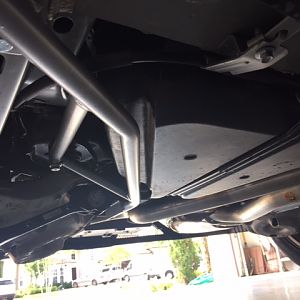 Stang   Steeda Sub Frame Braces   Installed