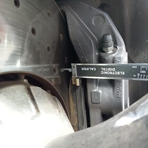 brake measurment