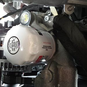 oil filter inspection