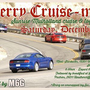 SoCal Meet & Cruise #15: Merry Cruise-mas on Mulholland - December 10, 2016