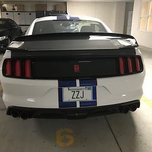 Carbon 2 Carbon R rear spoiler