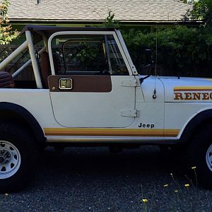 "The Duke"
Completely original 1982 Jeep CJ7
Summer Ride, Dog park extraordinaire!