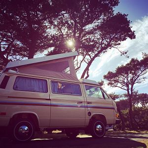 "Ophelia"
1984 VW Vanagon Westfalia, Fully restored.