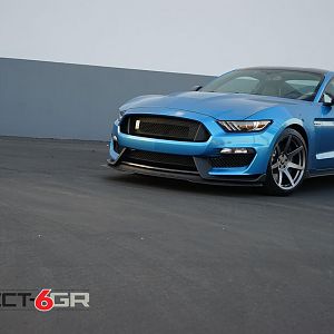 Project 6GR wheels in R-spec 19x11 / 19x11.5 on the Shelby GT350