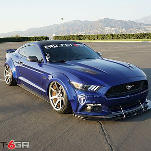 project 6gr widebody satin grapite 01