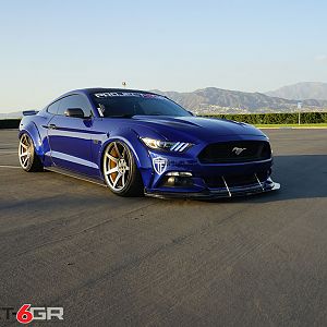 project 6gr widebody satin grapite 06