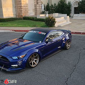 project 6gr widebody satin grapite 17