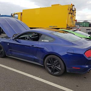 Race Day at Santapod. Podington, UK