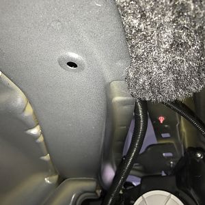 4AWG Passenger Side Wheel Well