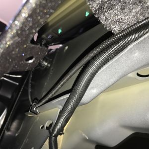 4AWG Passenger Side Wheel Well
