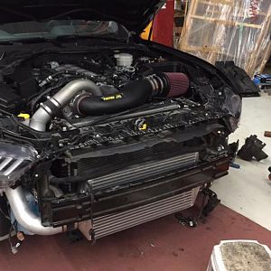 Paxton supercharger installed!