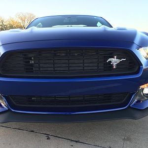 front view.